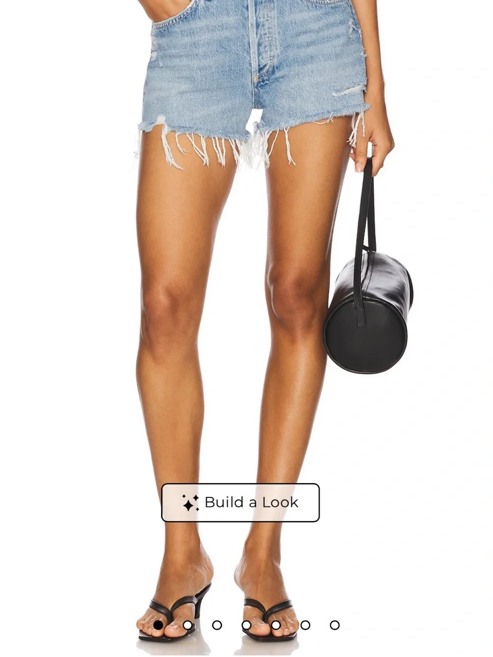 Agolde Light Blue High-Rise Denim Jeans